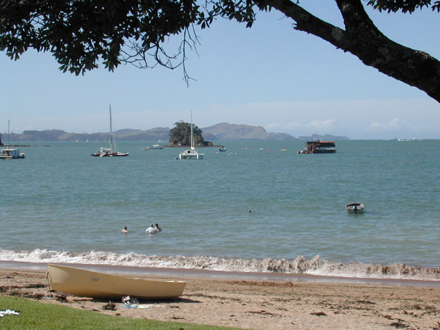 Purerua peninsula panorama